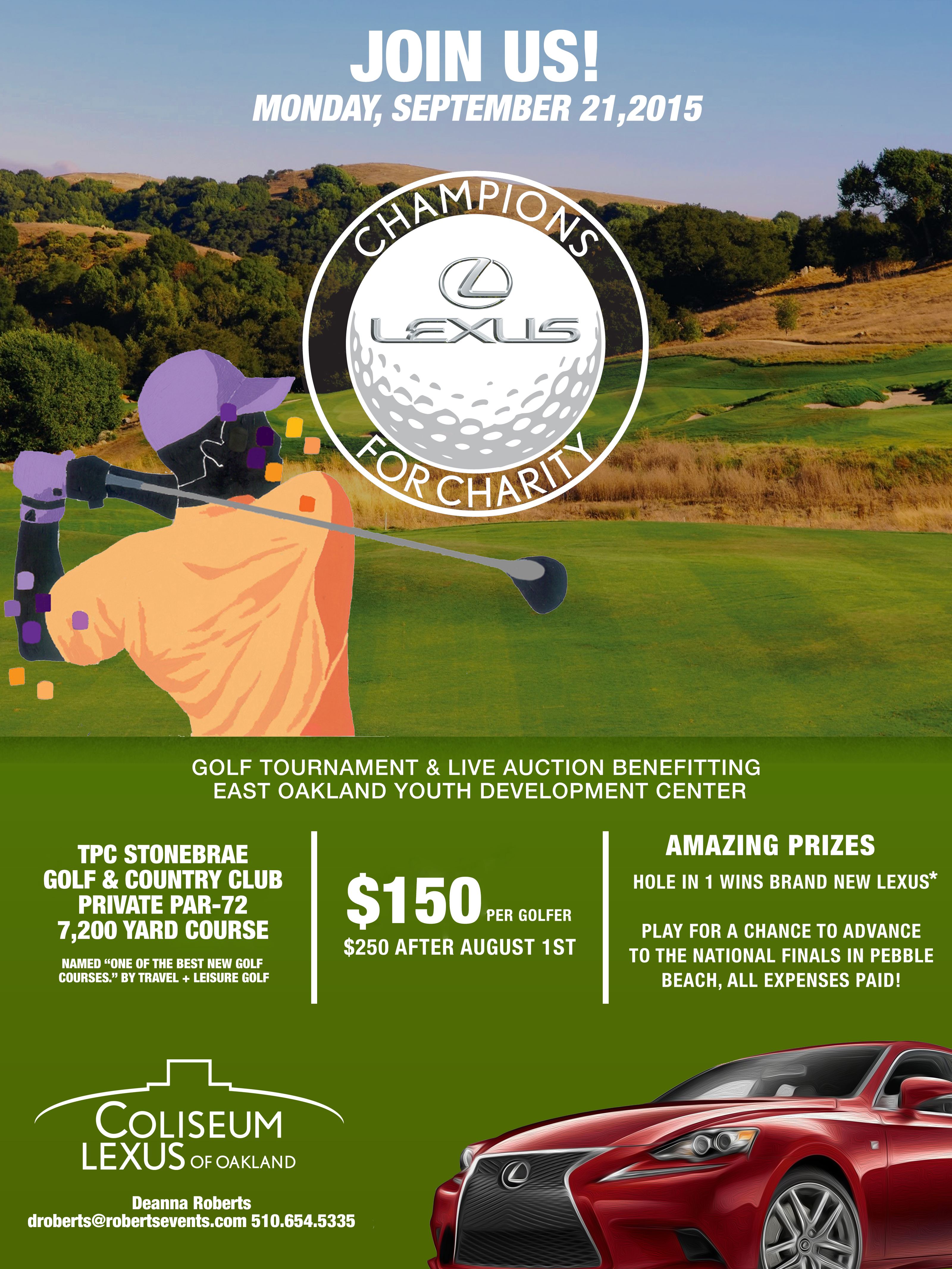 Champions for Charity Lexus Golf Tournament EOYDC